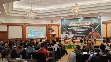 ekretaris Daerah Kabupaten Kutai Kartanegara H. Sunggono membuka kegiatan Bimbingan Teknis (Bimtek)