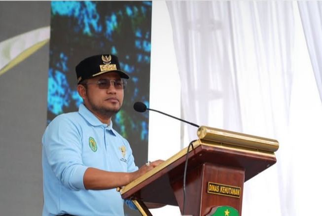 Gubernur Kalimantan Timur Rudy Mas’ud menegaskan pentingnya gerakan penghijauan sebagai bentuk kepedulian terhadap lingkungan.