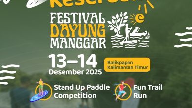 Di Kalimantan Timur, akan menyambut gelaran internasional Festival Dayung Manggar 2025, ini adalah konsep olahraga air