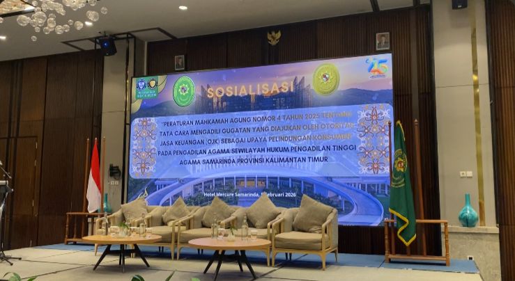 Mahkamah Agung Republik Indonesia menggelar sosialisasi Peraturan Mahkamah Agung (PERMA) Nomor 4 Tahun 2025