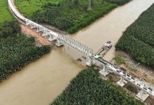 Pemerintah Provinsi Kalimantan Timur meresmikan Jembatan Sungai Nibung di Desa Pelawan, Kecamatan Kaubun, Kabupaten Kutai Timur