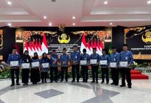 Pemerintah Kota Balikpapan menggelar acara penyerahan Surat Keputusan (SK) Pensiun kepada 11 aparatur sipil negara (ASN)